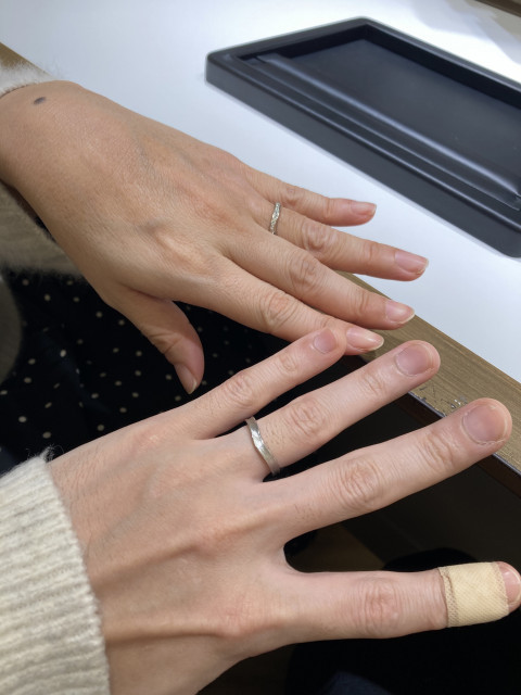 KUMAさんの結婚指輪の写真
