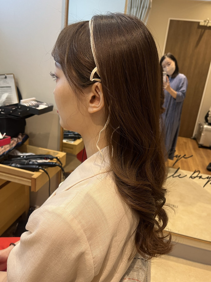 mayaさんのヘアメイクの写真