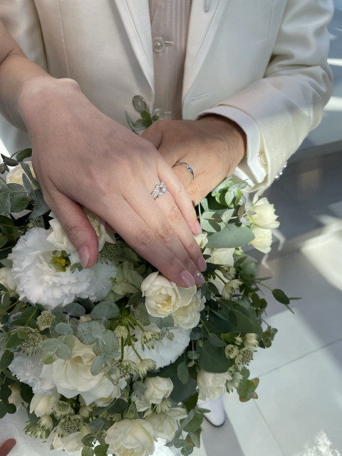 ユコレックさんの結婚指輪の写真