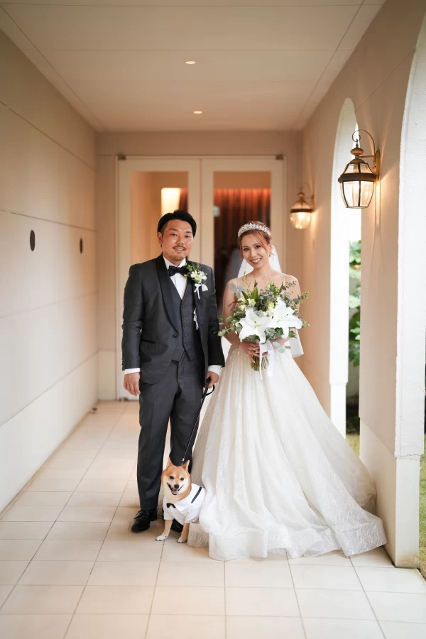 引き振袖 緑茶地 鳳凰に花 豪華 新婦 結婚式 花嫁 挙式 披露宴 weddingday－hitoさんの挙式・披露宴ハナレポ│ウエディングパーク