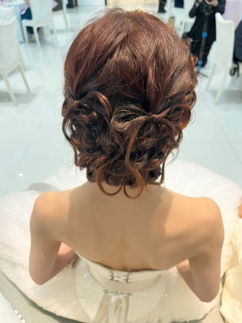 ととさんのヘアメイクの写真