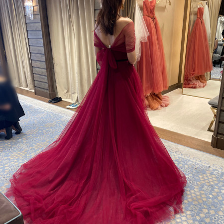 もみじさんのカラードレス