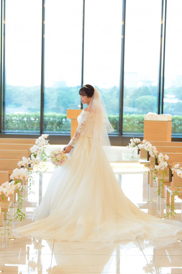 ころさんのウエディングドレスの写真