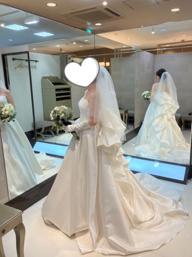 もんさんのウエディングドレスの写真