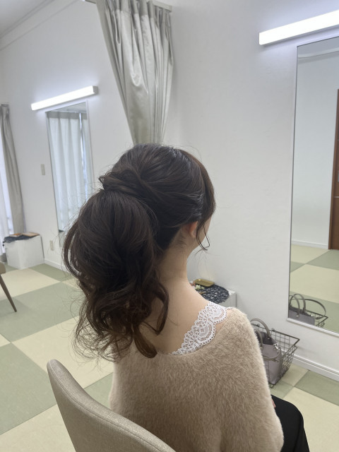 きちさんのヘアメイクの写真