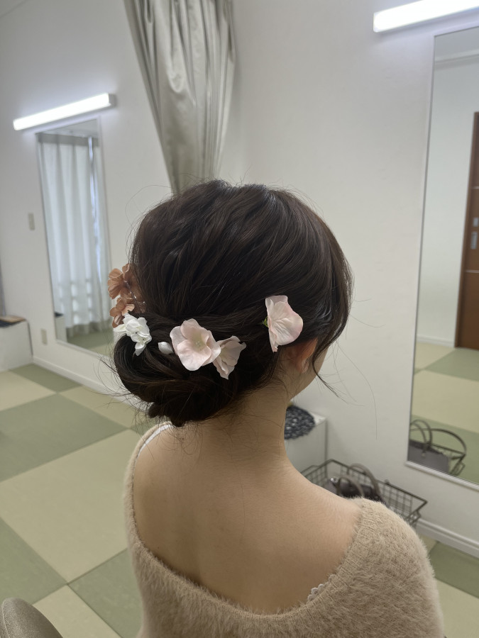 きちさんのヘアメイクの写真