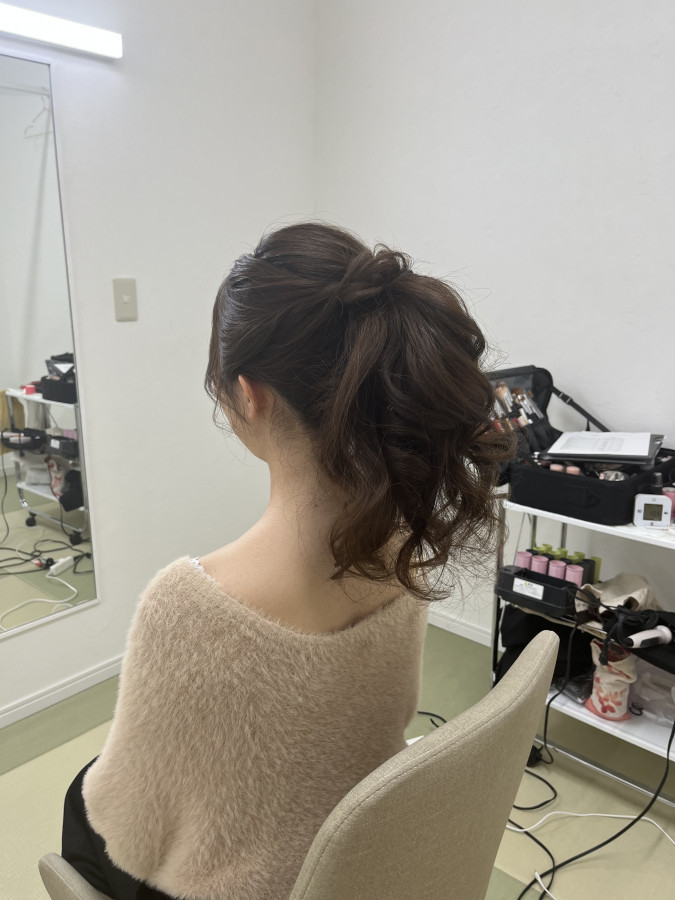 きちさんのヘアメイクの写真