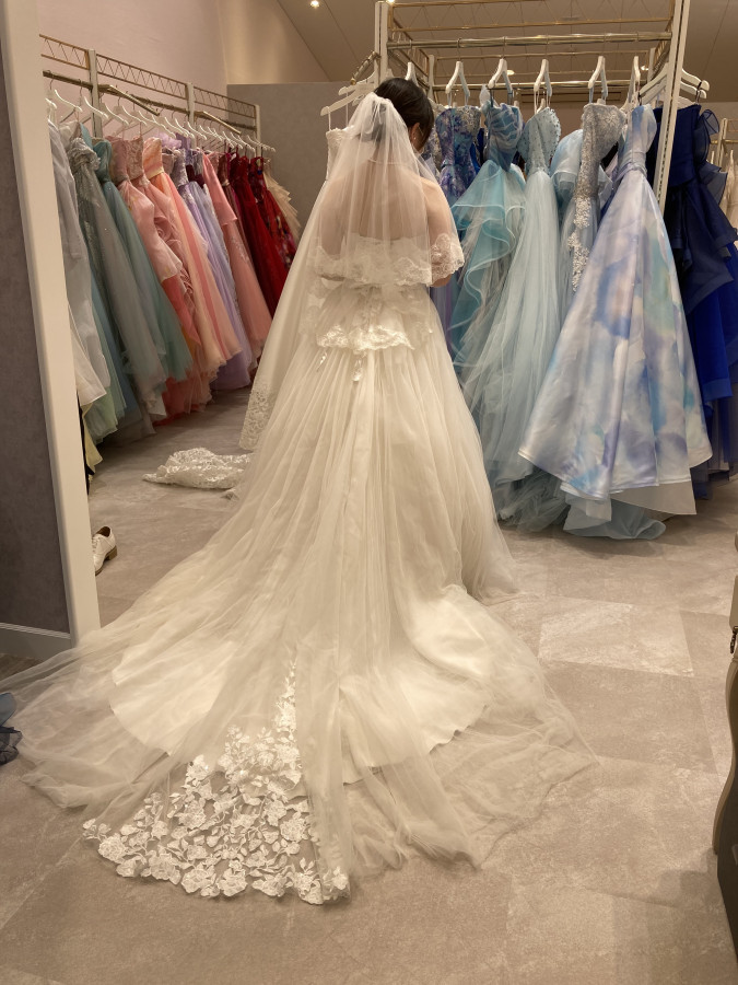 もさおみささんのウエディングドレスの写真