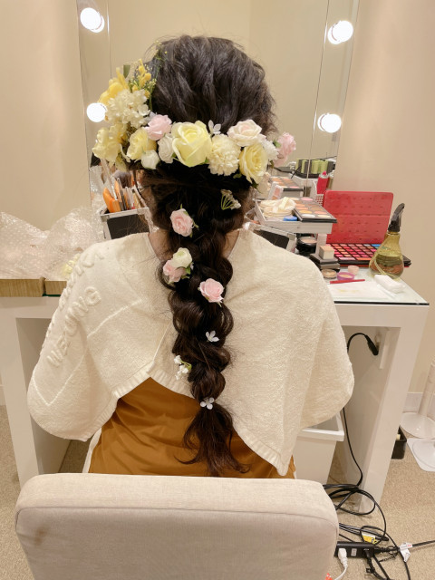 ninaさんのヘアメイクの写真