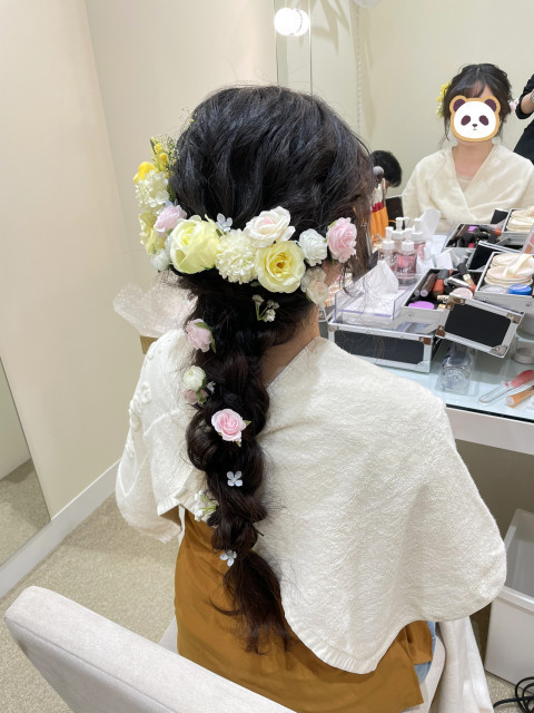 ninaさんのヘアメイクの写真