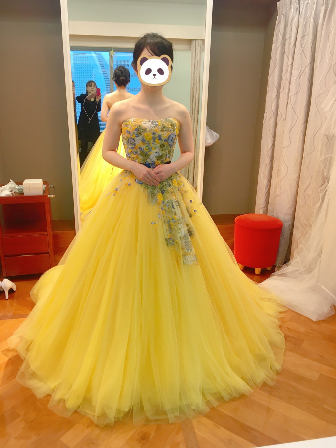 ninaさんのカラードレスの写真