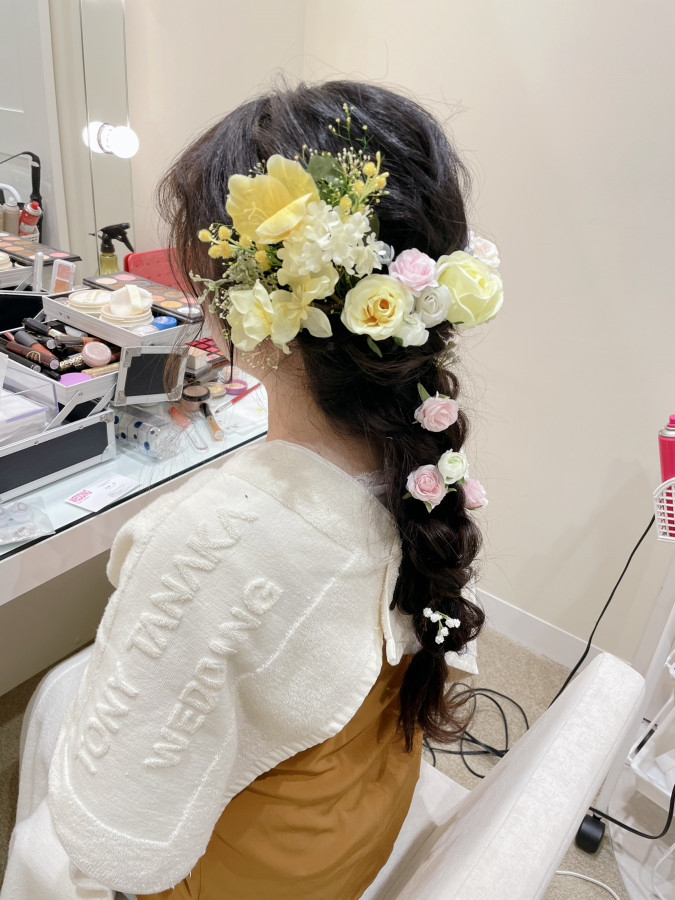 ninaさんのヘアメイクの写真