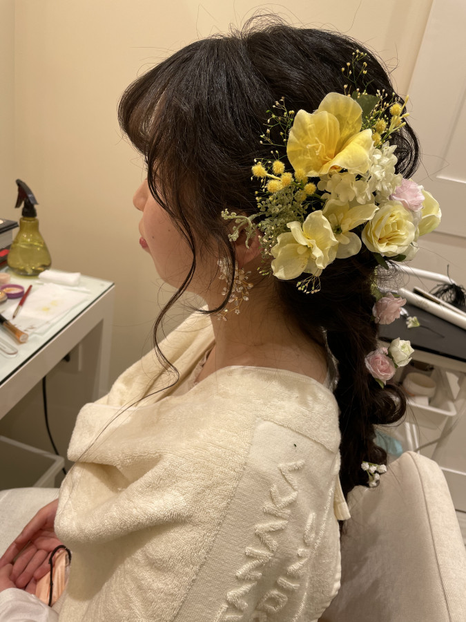 ninaさんのヘアメイクの写真