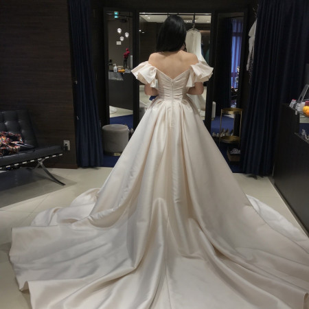 satoさんのウエディングドレス