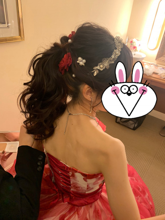 のみちゃんさんのヘアメイクの写真