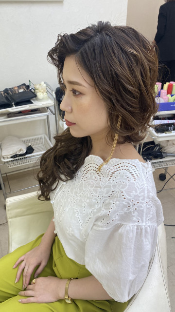 tmさんのヘアメイクの写真