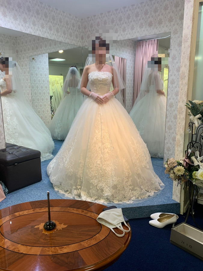 ムッタパパさんのウエディングドレスの写真