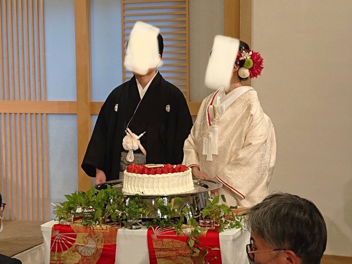 憧れの神前式での結婚式