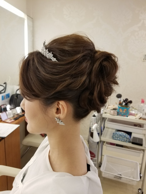 あやさんのヘアメイクの写真