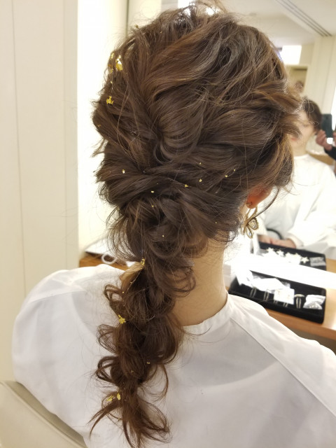 あやさんのヘアメイクの写真