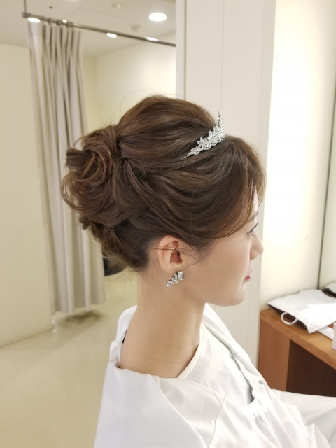 あやさんのヘアメイクの写真