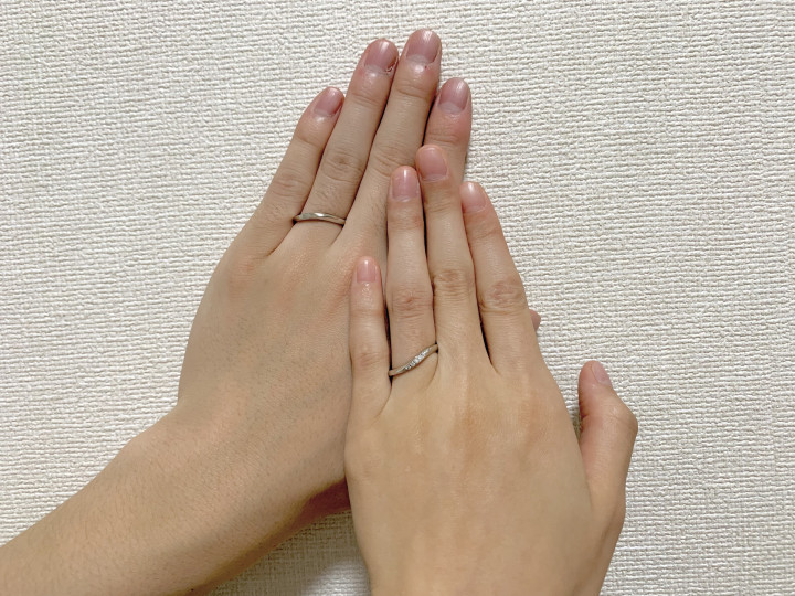 わっちゃんさんの結婚指輪の写真