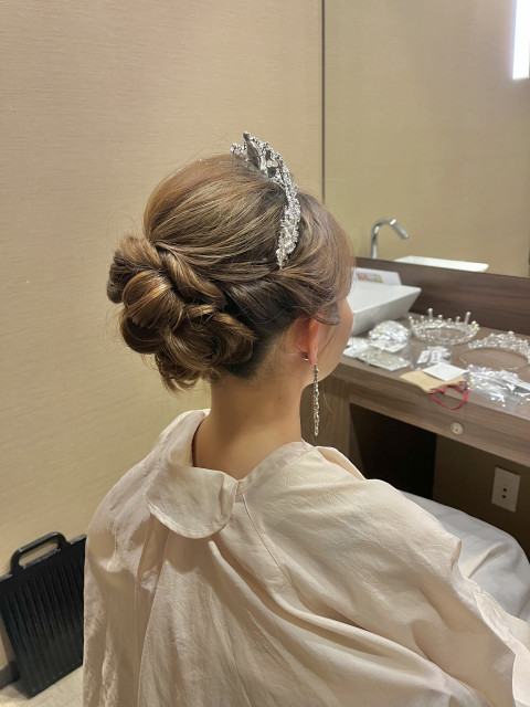 ちぃちゃんさんのヘアメイクの写真