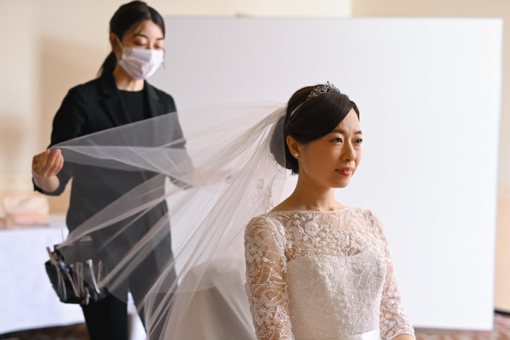 しゃおさんのウエディングドレスの写真