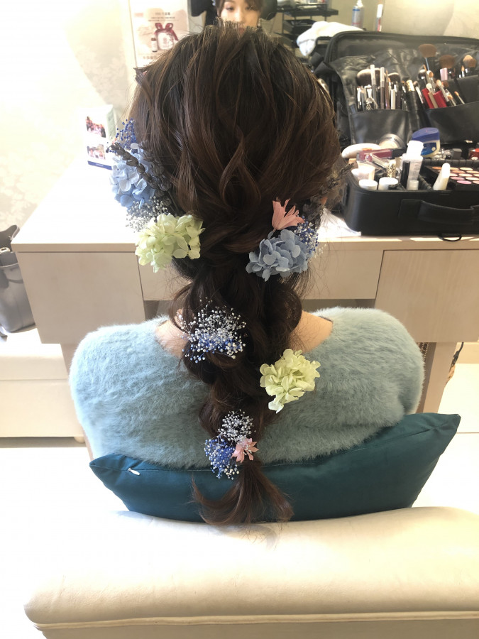 mikkuさんのヘアメイクの写真