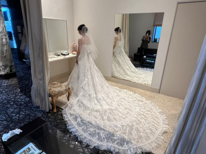 たえたえさんのウエディングドレスの写真