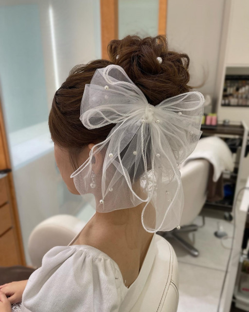 まいさんのヘアメイクの写真