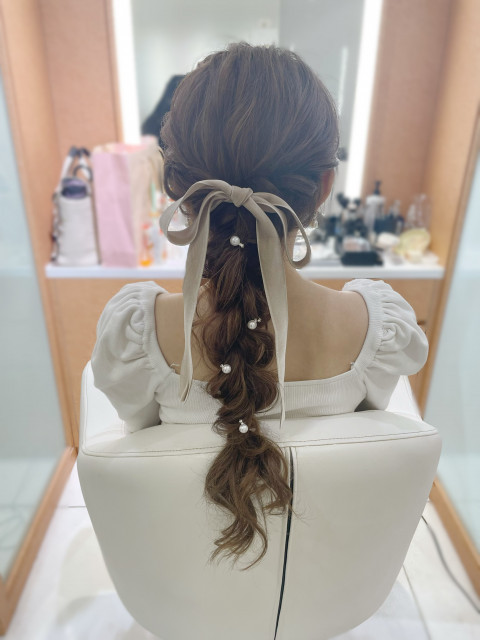 まいさんのヘアメイクの写真