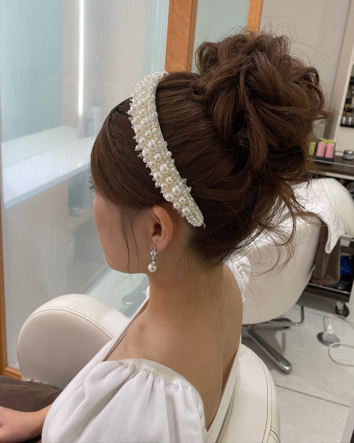 まいさんのヘアメイクの写真