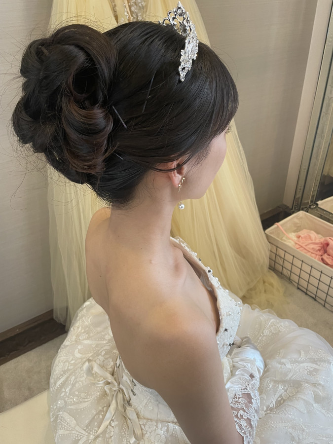 るーちゃさんのヘアメイクの写真