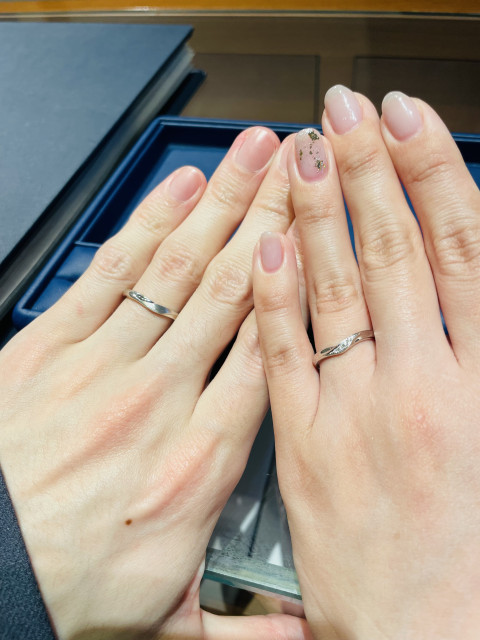 やかやかさんの結婚指輪の写真