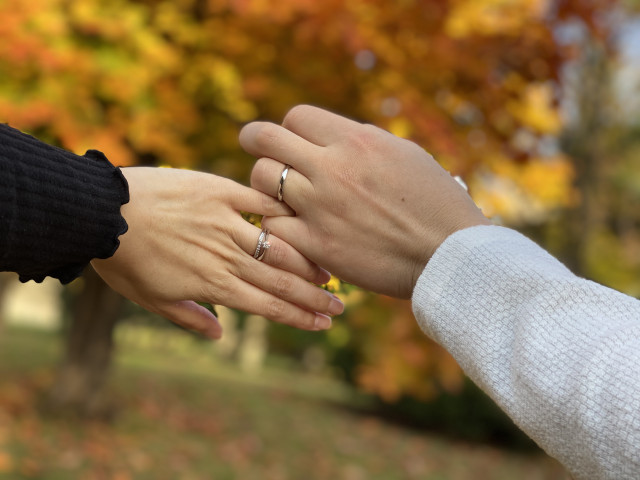 くあさんの結婚指輪の写真