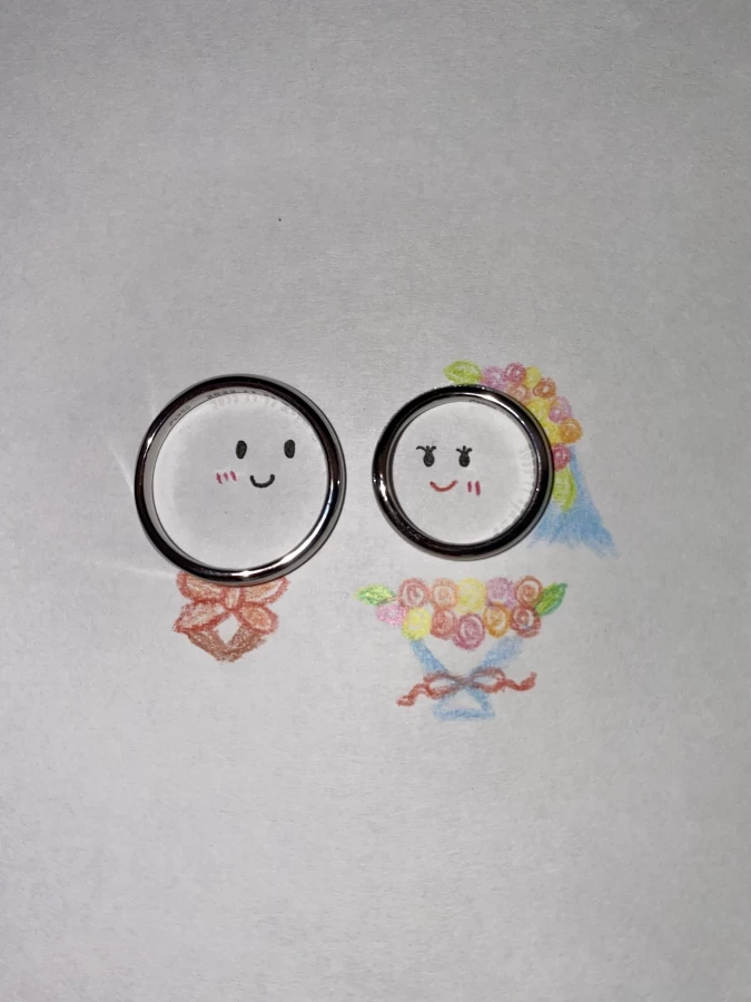 くあさんの結婚指輪の写真