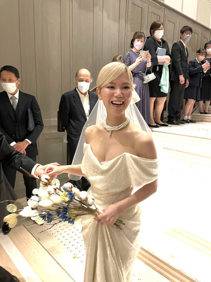 Sarahさんのウエディングドレスの写真