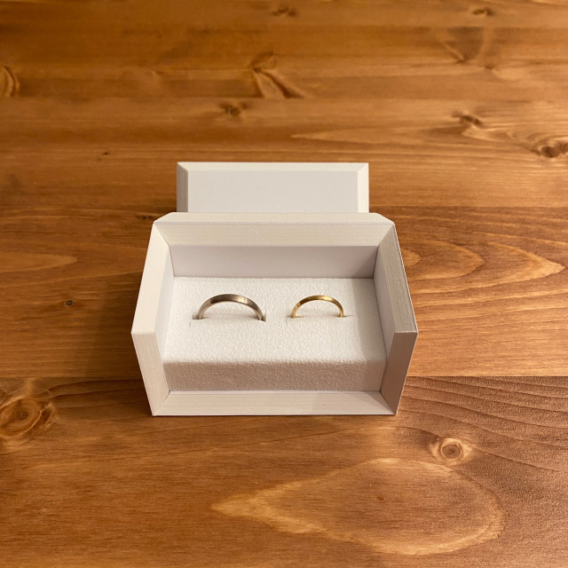 ゆきさんの結婚指輪の写真