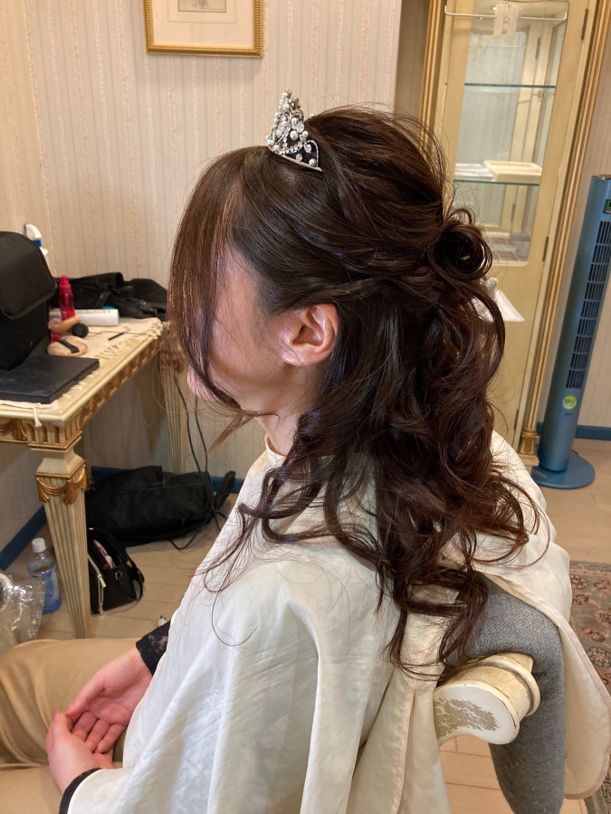 Anjuさんのヘアメイクの写真