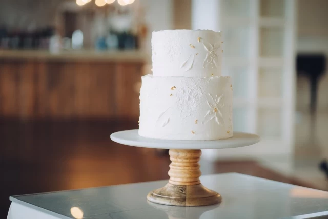 ぴょんさんのウエディングケーキの写真