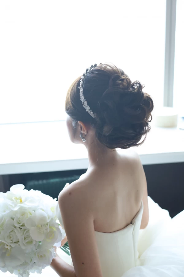 あきさんのヘアメイクの写真