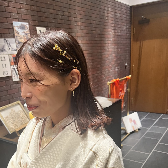 もえぴさんのヘアメイクの写真