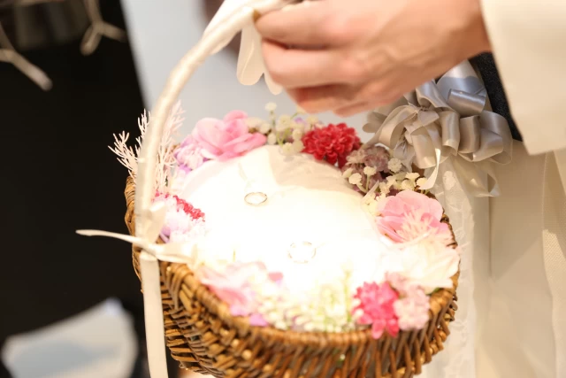 ひさんのリングピローの写真