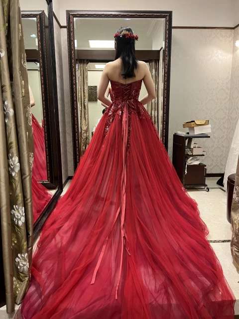 たむたむさんのカラードレスの写真