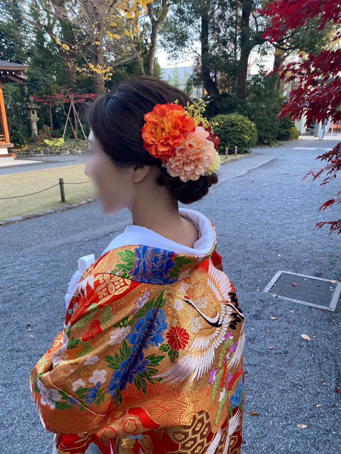 もりさんのヘアメイクの写真