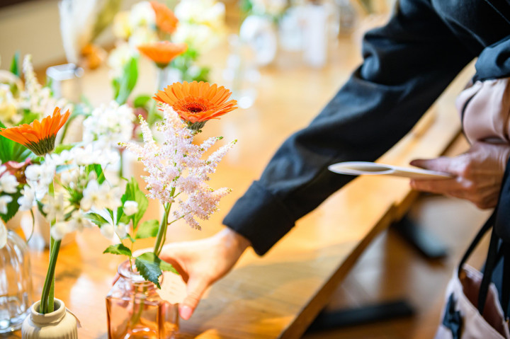 あやめさんの会場装飾アイテムの写真