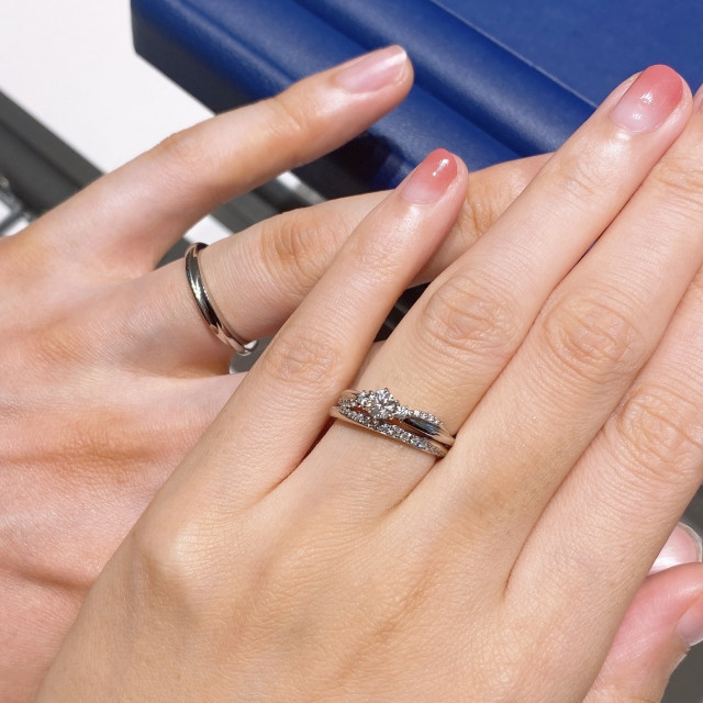 愛実ちゃんさんの結婚指輪の写真