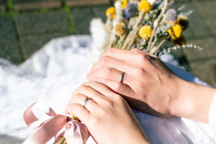ゆぽさんの結婚指輪の写真