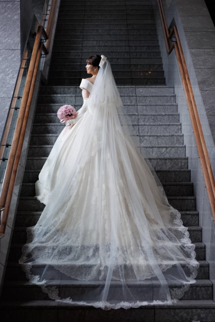 Pink×Lavender×HR/HM 大好きを詰め込んだ1日－りささんの挙式・披露宴